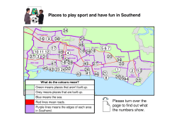 Places to play sport and have fun in Southend