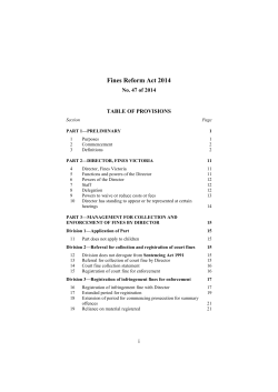 Fines Reform Act 2014