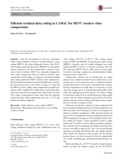 Efficient residual data coding in CABAC for HEVC lossless video