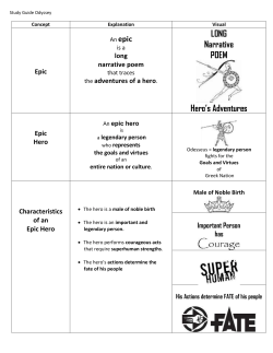 Allusion Examples in the Odyssey