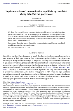 Implementation of communication equilibria by correlated cheap talk