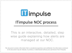ITimpulse NOC process