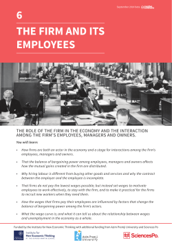 6 the firm and its employees