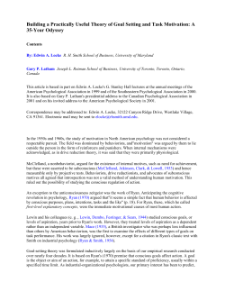 TBAD r11a- Building a Practically Useful Theory of Goal Setting and