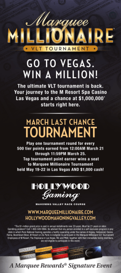 tournament - Marquee Rewards