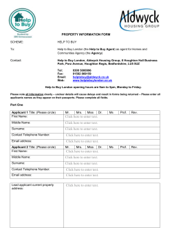 Property Information Form - Jan 2017