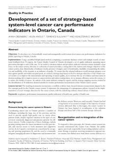 Development of a set of strategy-based system
