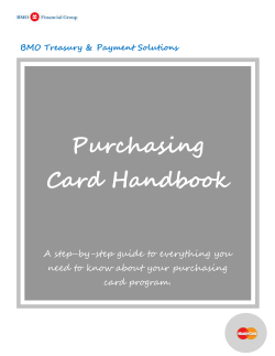 Purchasing Card Handbook