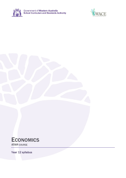 economics - SCSA - School Curriculum and Standards Authority