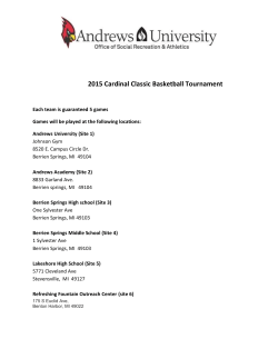 2015 Cardinal Classic Basketball Tournament