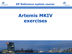 artemis MKIV exercises DPR