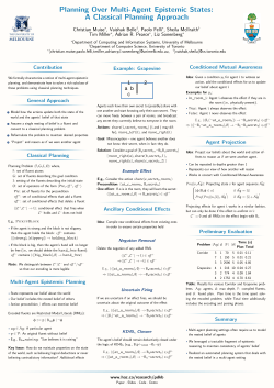 Planning Over Multi-Agent Epistemic States: 3mm A Classical