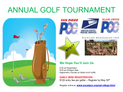 Panorama Reports * 3/21/16 - Southern California Postal Customer