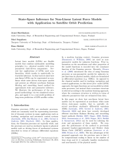 State-Space Inference for Non-Linear Latent Force Models with