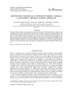 Identifying technically efficient fishing vessels: a non