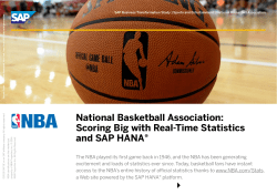 National Basketball Association: Scoring Big with Real