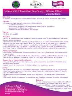 Lexus Case Study SWM