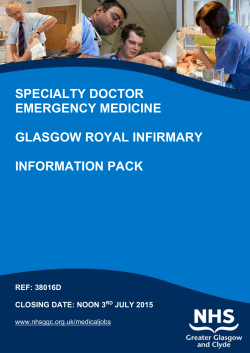 1 - NHS Greater Glasgow and Clyde