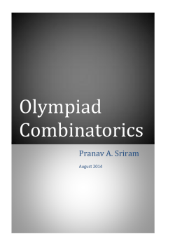 Olympiad Combinatorics - Art of Problem Solving
