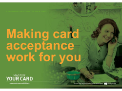 Awbc deck - Master Your Card