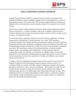 Quality Assurance - Surgical Product Solutions