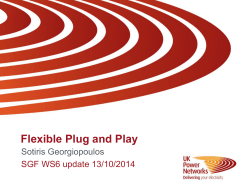 Flexible Plug and Play