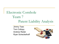Electronic Cornhole Team 7