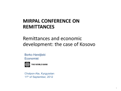 Poverty and Inequality in Transition