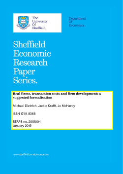 Real firms, transaction costs and firm development