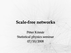 Scale-free networks
