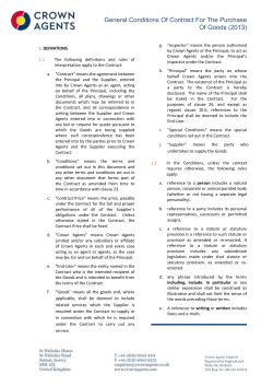 Crown Agents Sutton Letterhead