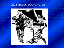 rally scoring set
