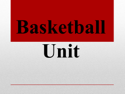 Basketball Unit