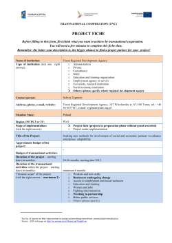 esf transnational cooperation