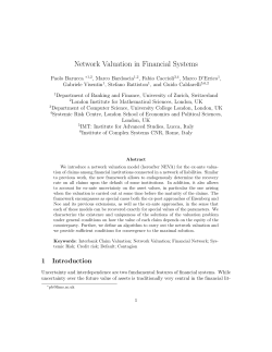 Network Valuation in Financial Systems