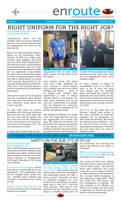 right uniform for the right job?