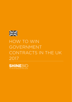 how to win government contracts in the uk 2017