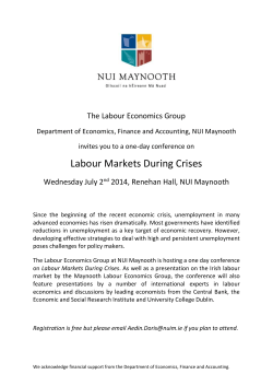 The Labour Economics Group