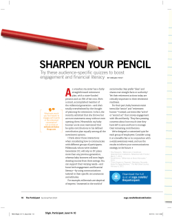 sharpen your pencil - State Street Global Advisors