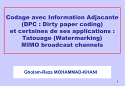 Dirty paper coding