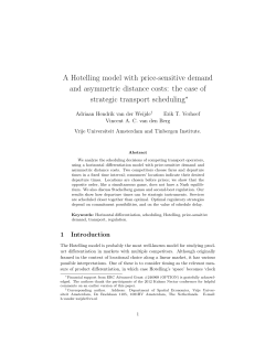 A Hotelling model with price-sensitive demand and asymmetric