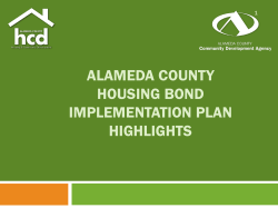 alameda county housing bond implementation