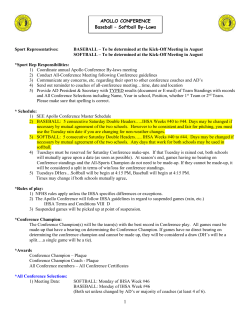 apollo\Baseball - Softball By Laws revised 8-20