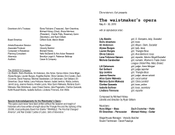 The waistmaker`s opera