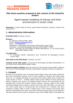 Agent-based modeling of drones and their environment in