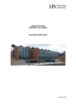 Jubilee Building users` guide [DOCX 1.02MB]