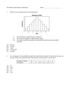 AP Statistics - mrscoachaldridge