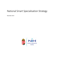 National Smart Specialisation Strategy