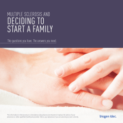 DECIDING TO START A FAMILY