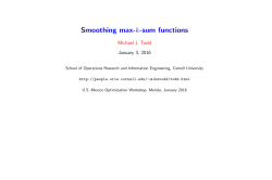 Smoothing max-k-sum functions